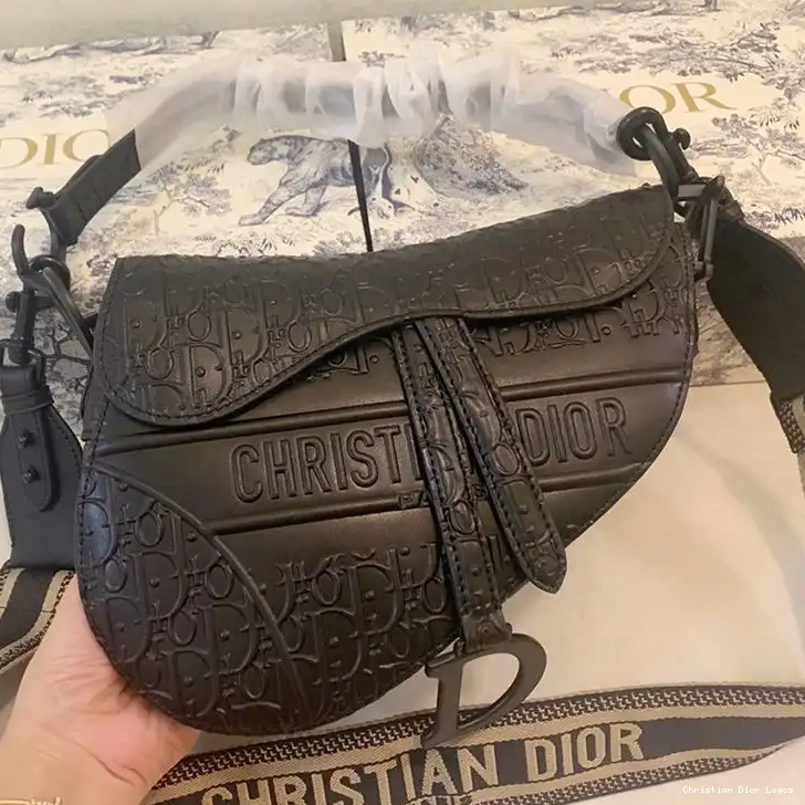 Cheap Oblique Dior Calfskin Embossed Bag Christian Saddle Black Ultramatte 0706 Luxury